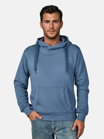 salzhaut Sweatshirt 'Heff' in Blauw: voorkant