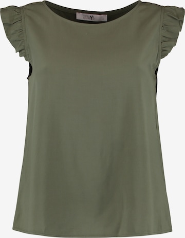 Hailys Blouse in Green: front