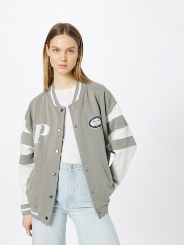 Pegador Between-Season Jacket 'YUKON' in Grey: front