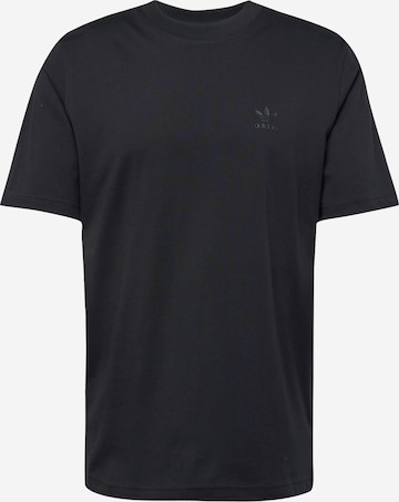 ADIDAS ORIGINALS Shirt in Zwart: voorkant