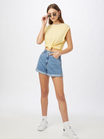 ROXY Top 'GOOD EYES' in Yellow