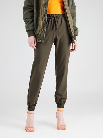 VERO MODA - Tapered Pantalón 'ZELDA' en verde: frente