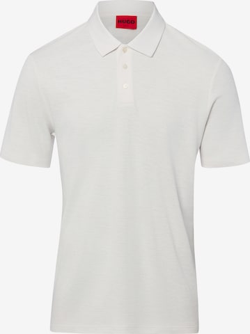 HUGO Poloshirt 'Dulinen' in Weiß: Vorderseite