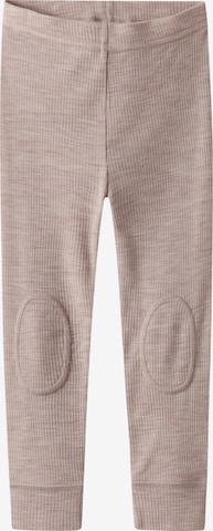 NAME IT Скинни Леггинсы 'NMNWax' в Серый: спереди