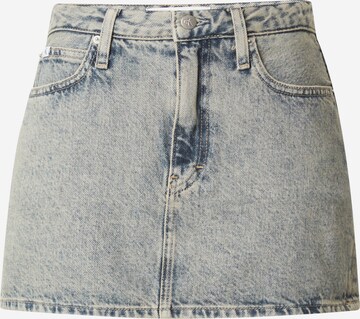 Calvin Klein Jeans Rok in Blauw: voorkant