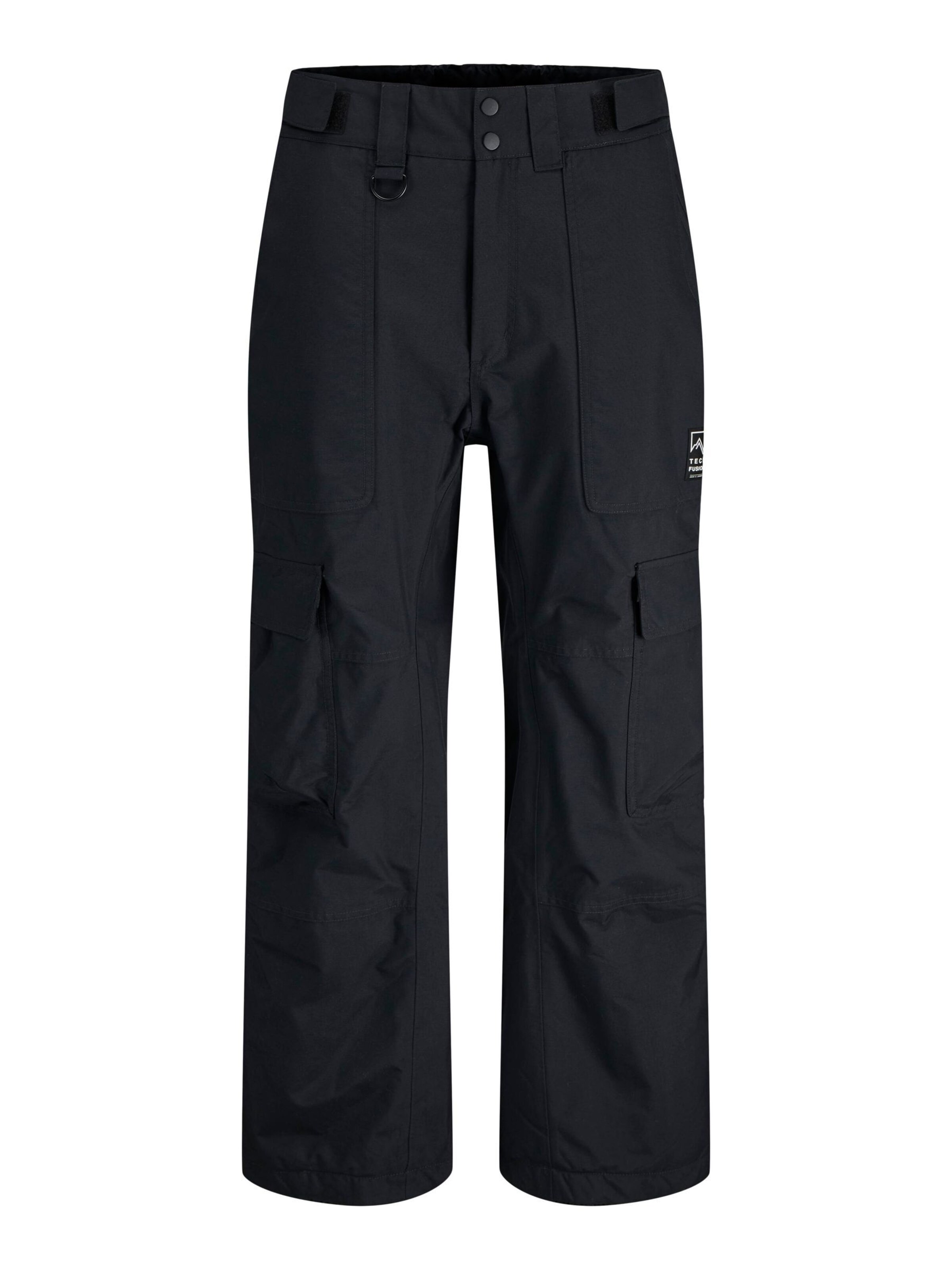 Loosefit Pantaloni per outdoor di JACK & JONES in nero: frontale