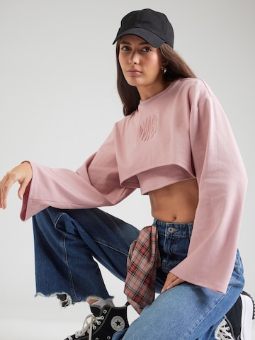 HUGO - Camisa 'Daleisy_B' em rosa: frente