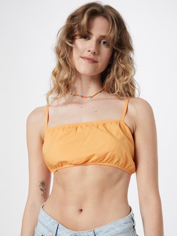 WEEKDAY - Top 'Lousie' en naranja: frente