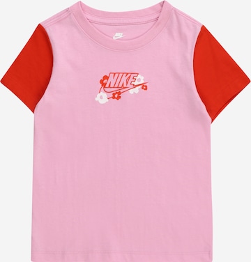 T-Shirt 'YOUR MOVE' Nike Sportswear en rose : devant