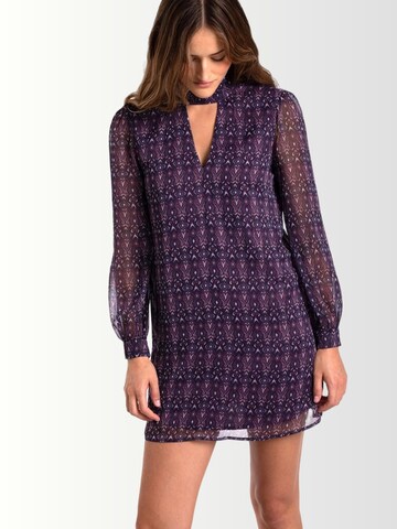 THE-ARE - Vestido em roxo: frente
