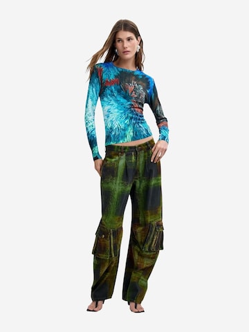 Desigual Pullover 'JERS_POMPOM_LACROIX 26WWJF02'‌‌‌‌‌ in Blau