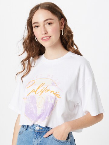 Tally Weijl - Camiseta '5M' en blanco: frente