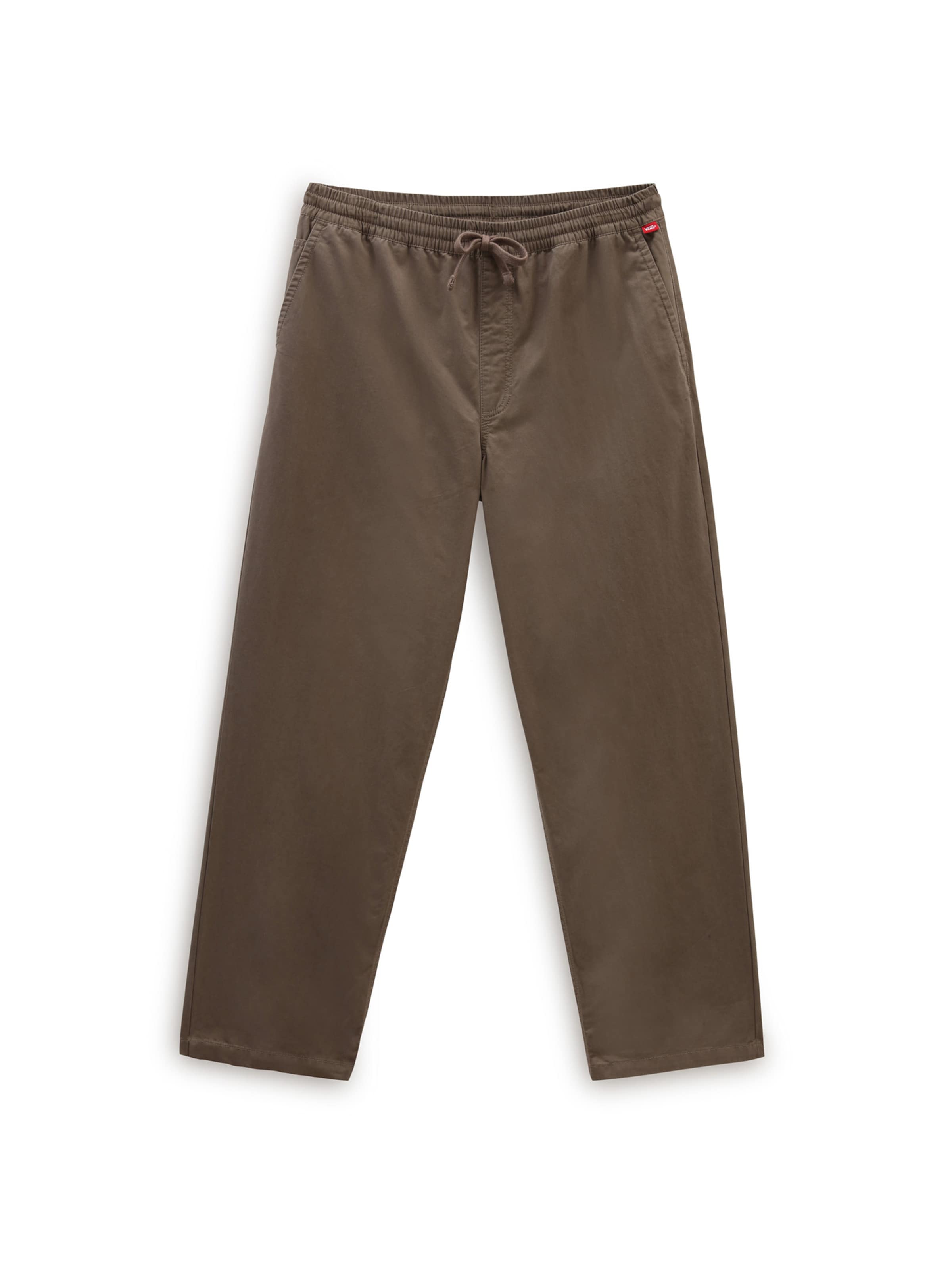 VANS Loosefit Kalhoty – hnědá: přední strana