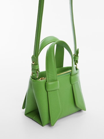 MANGO Handbag 'KIM' in Green: front