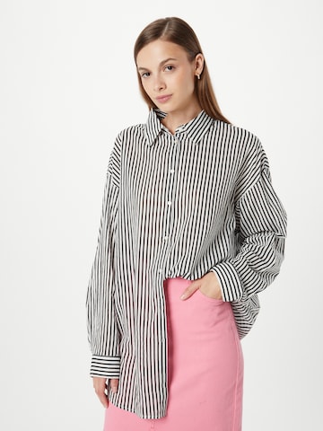 Lindex Blouse 'Elly' in Wit: voorkant