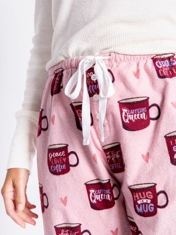 Pantalon de pyjama 'Flannels' PJ Salvage en rose