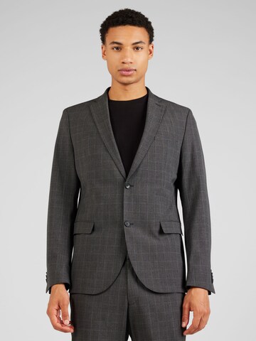 s.Oliver Slim fit Suit Jacket in Grey: front