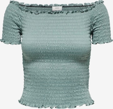 JDY Shirt 'BOA ANN' in Groen: voorkant