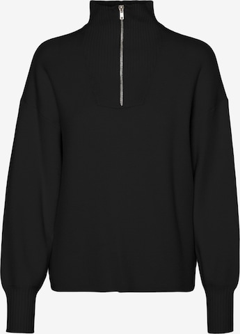 VERO MODA Sweater 'Goldneedle' in Black: front
