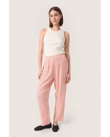 SOAKED IN LUXURY Loosefit Broek 'Belira' in Oranje