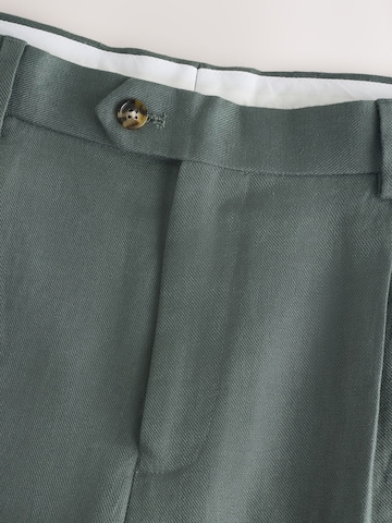 Regular Pantalon à pince 'N. Premium' Next en vert