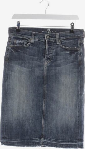 7 for all mankind Skirt in S in Blue: front