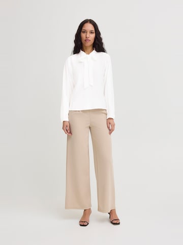 Chemisier ' WILMA ' ICHI en blanc