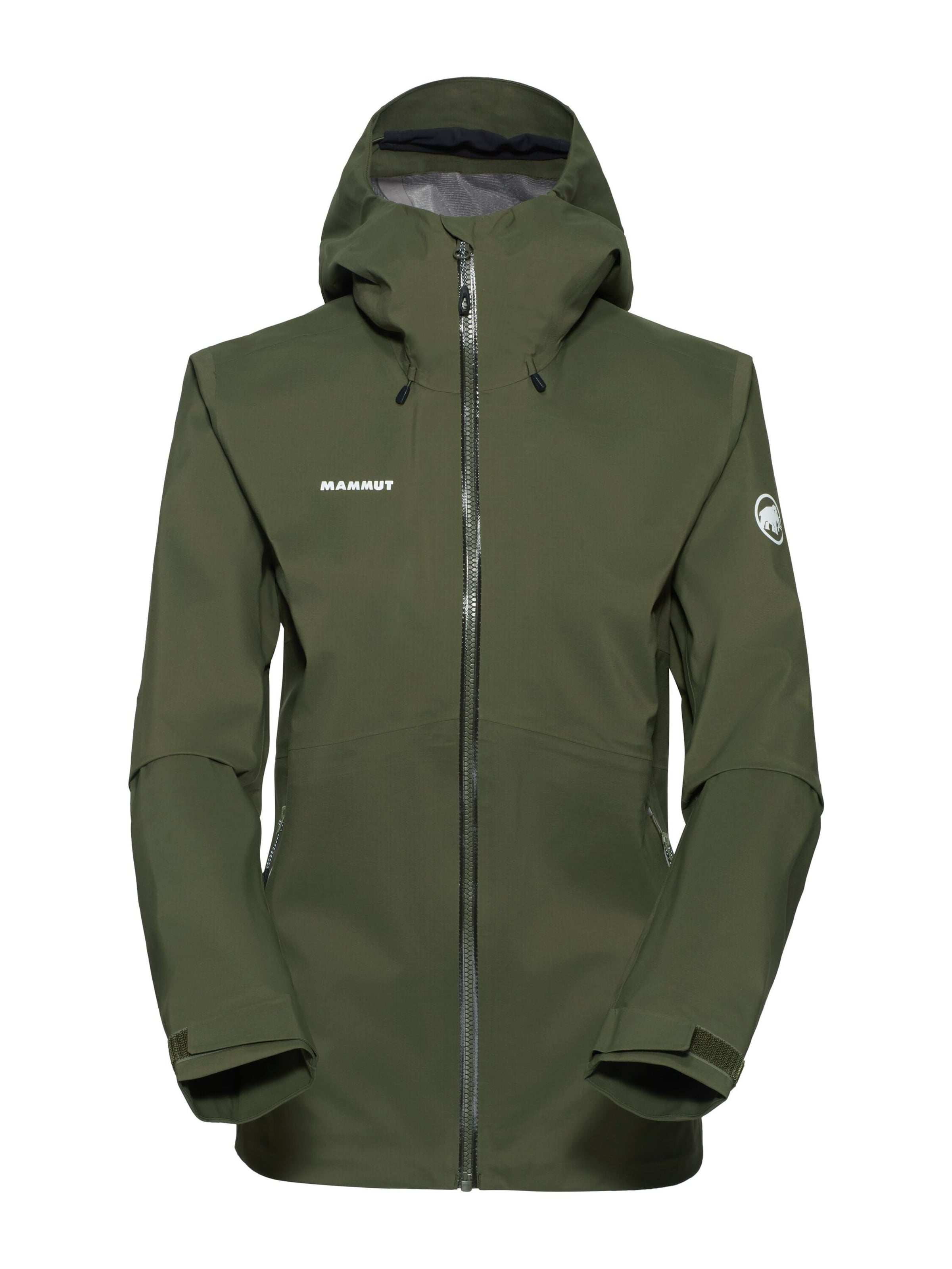 MAMMUT Outdoor Jacket in Green: front