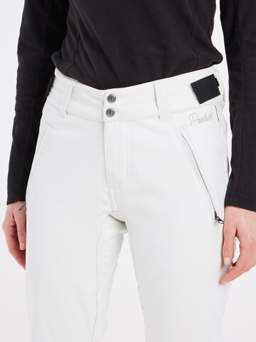 PROTEST Slim fit Workout Pants 'LOLE' in White