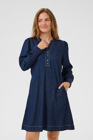 Robe CULTURE en bleu : devant