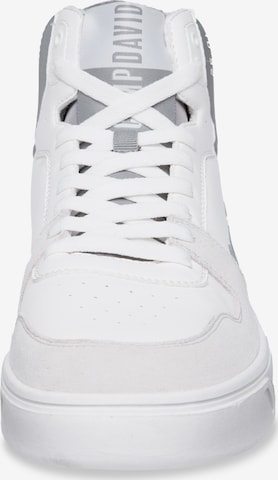 CAMP DAVID High-Top Sneakers in White