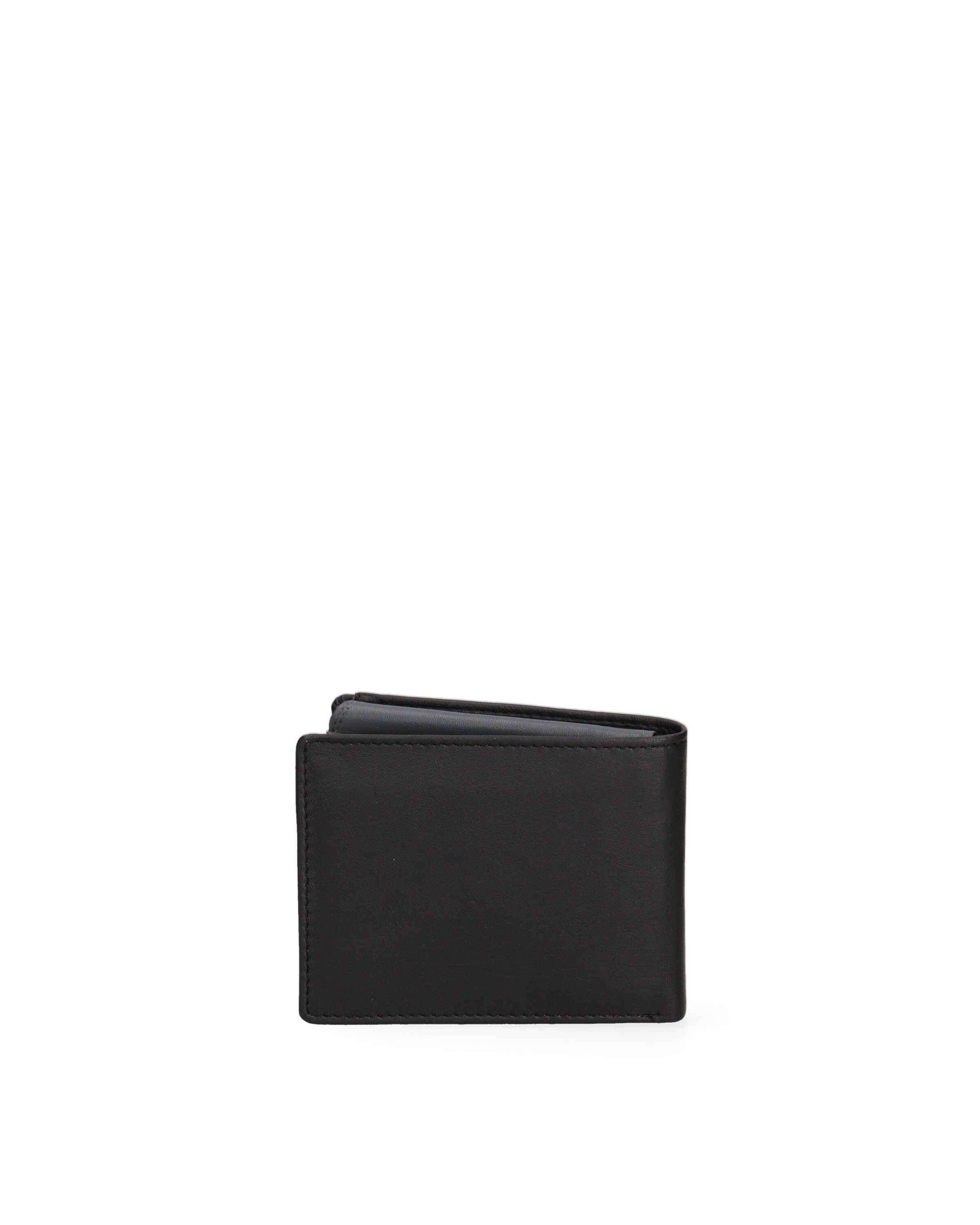 Portamonete di Lancetti in nero: frontale