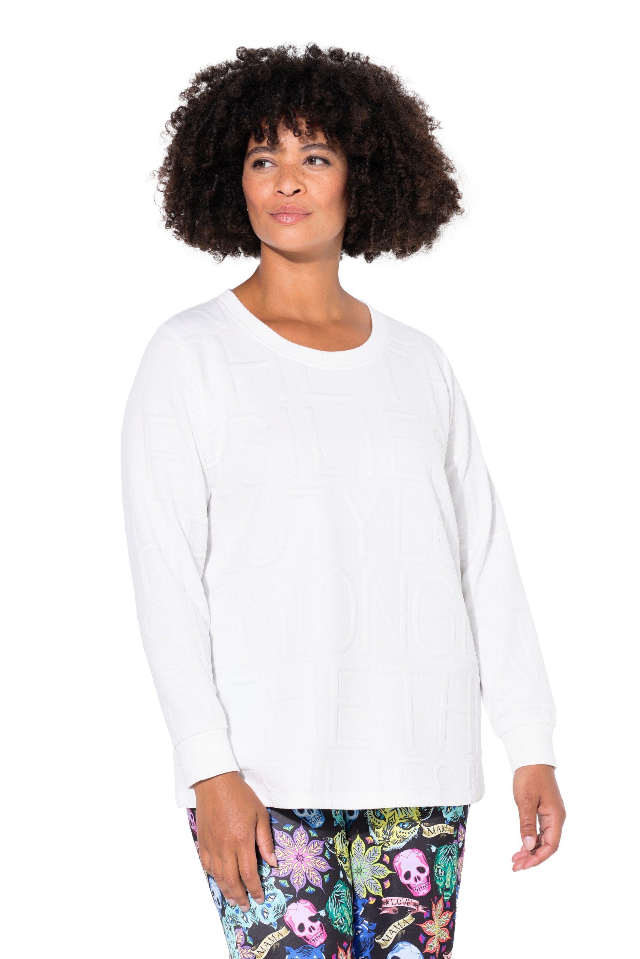 Angel of Style Sweatshirt in Weiß: Vorderseite