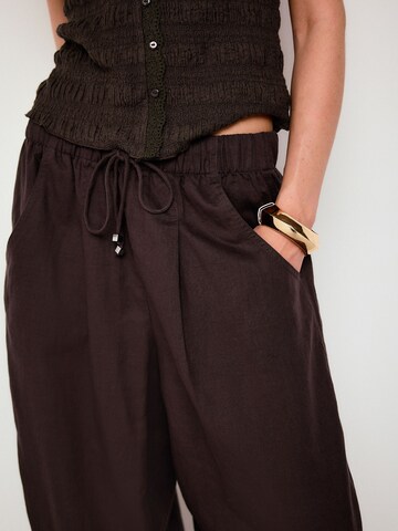 Next Baggy Hose in Braun