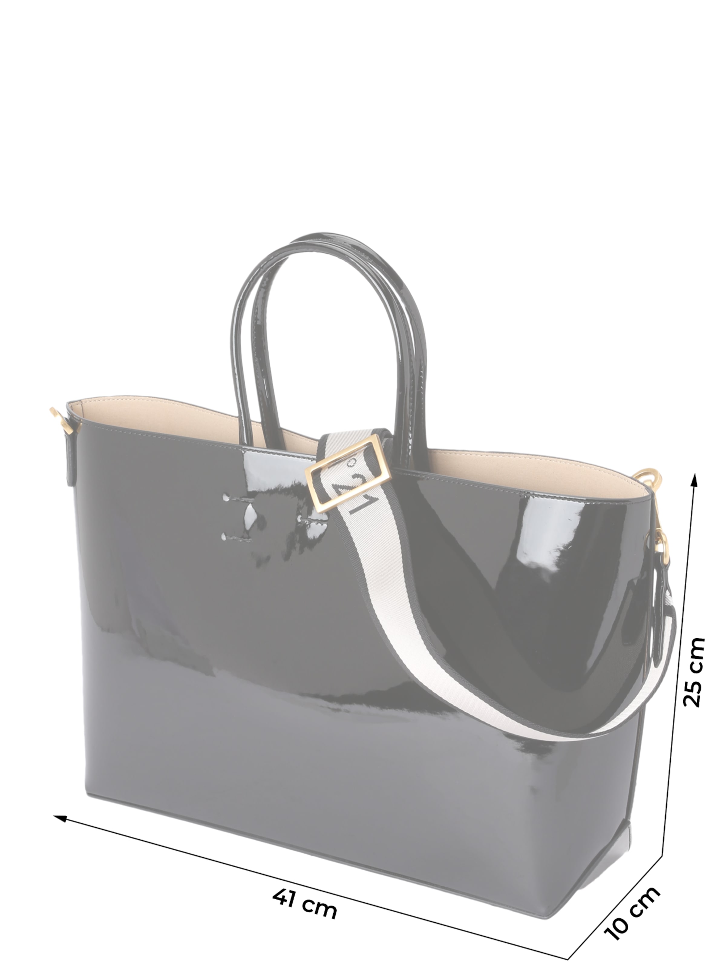 N°21 Shopper in Black