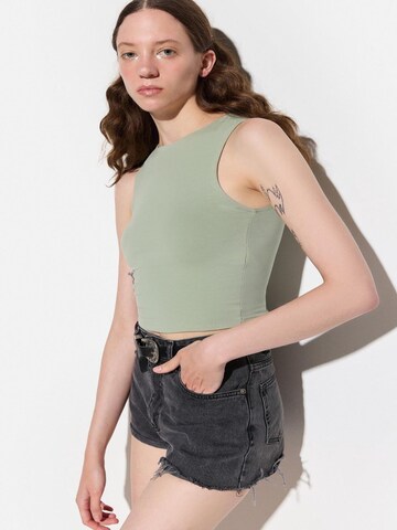 No Matter What Top 'Ernte' in Green: front
