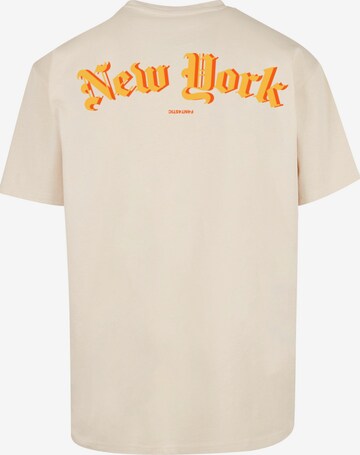 F4NT4STIC Shirt 'New York' in Beige
