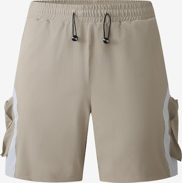YOUTHUP Workout Pants 'Staffel' in Grey: front