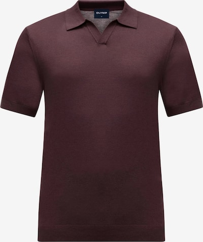 OLYMP Poloshirt in S in kastanienbraun, Produktansicht