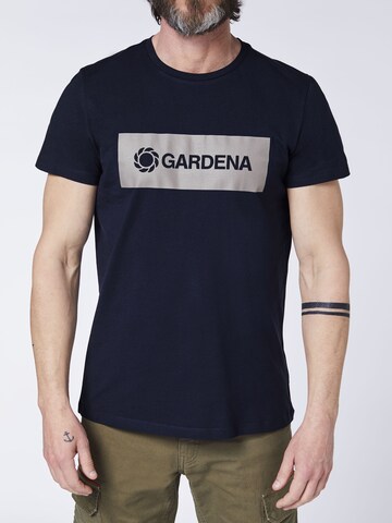 Gardena T-Shirt in Blau