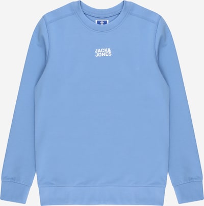 Jack & Jones Junior Sweatshirt in himmelblau / weiß, Produktansicht