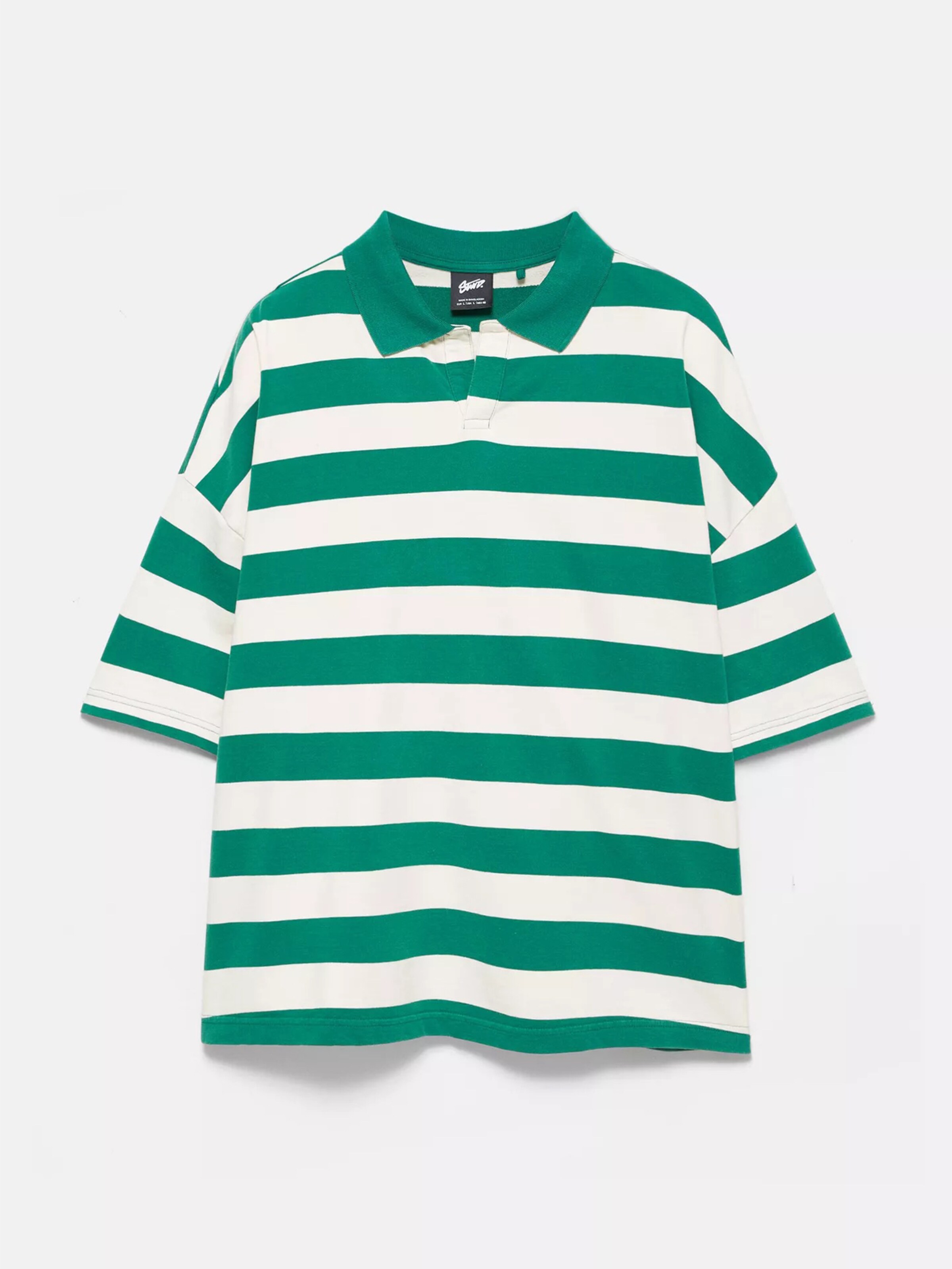 Pull&Bear Tričko 'STWD', veľkosť XS - zelená, Produkt