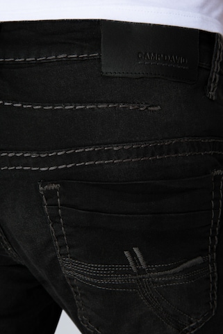 CAMP DAVID Regular Jeans 'Cono' in Schwarz