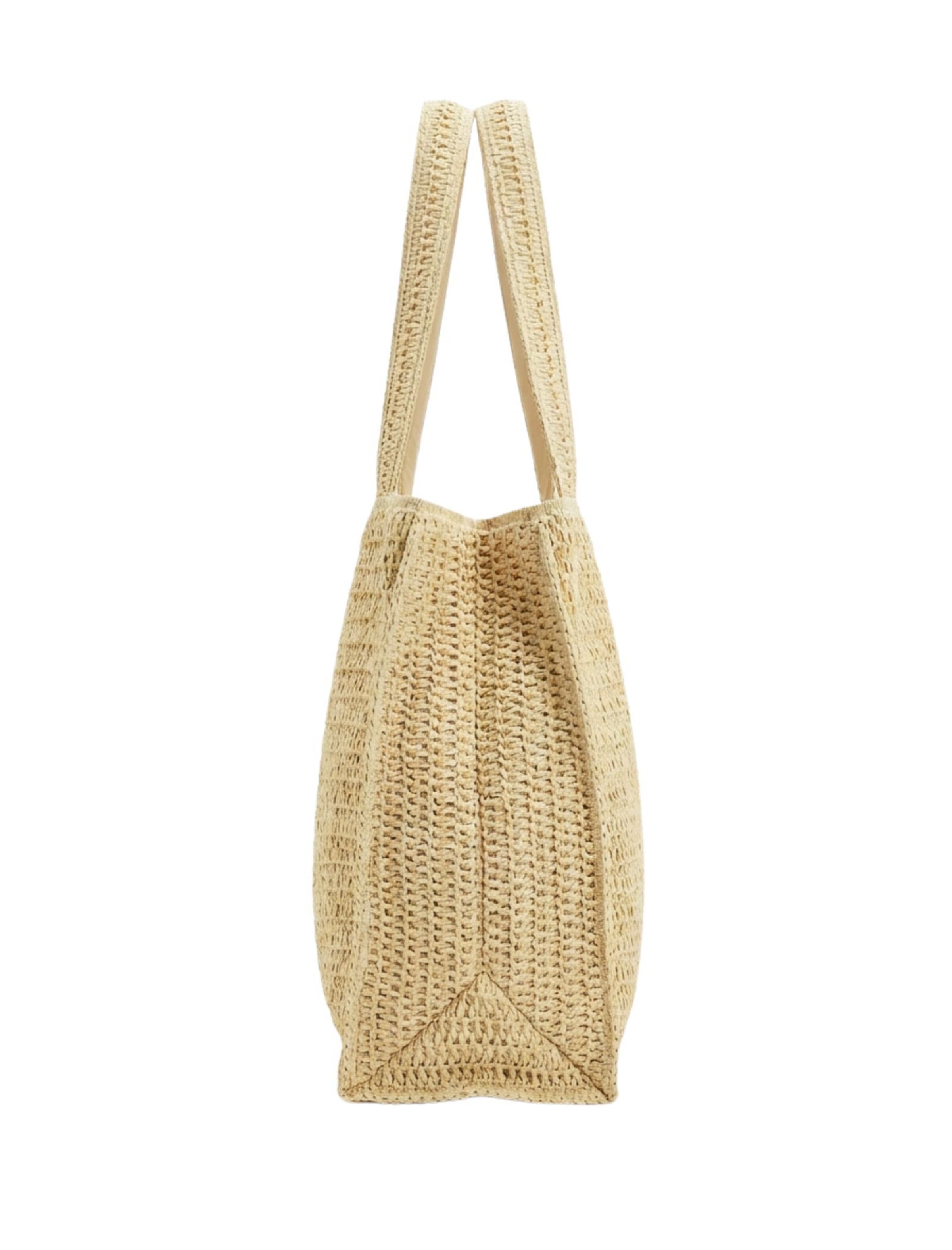 South Beach Strandtaske i hvid