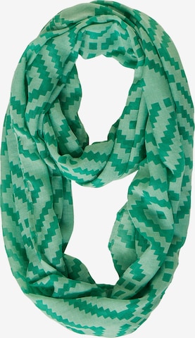 STREET ONE Tube Scarf 'Burnout' in Green: front