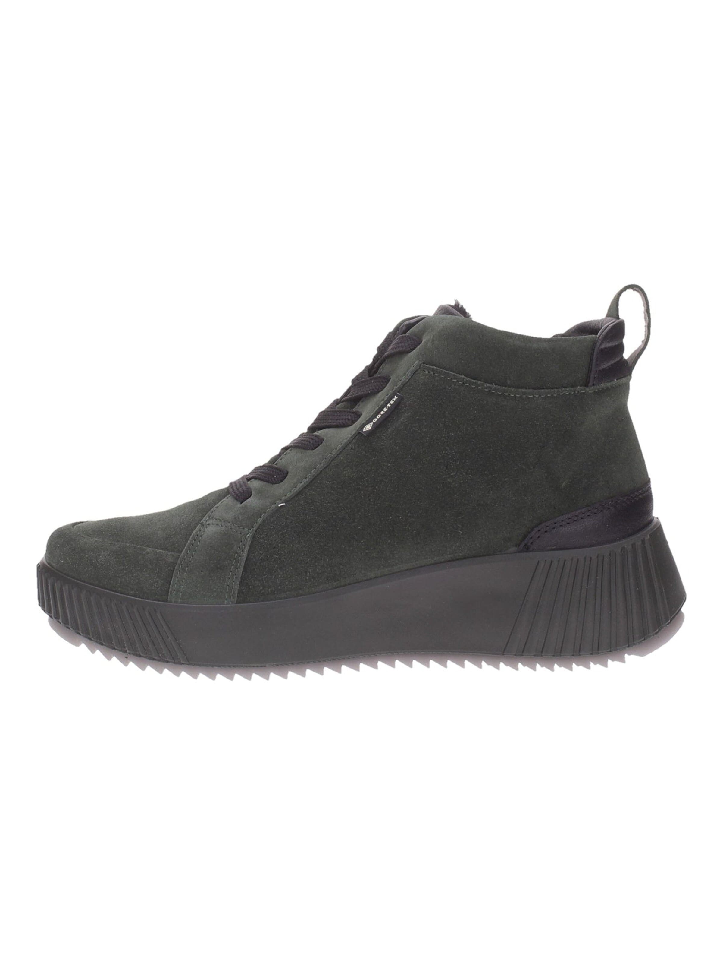 Sneaker bassa di ARA in verde: frontale
