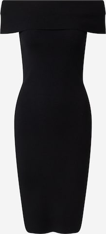 EDITED فستان 'Cecelie' بلون أسود: الأمام