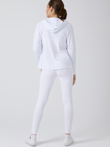 SPORTKIND Sports jacket 'Hooded Jogging Jacket' in White