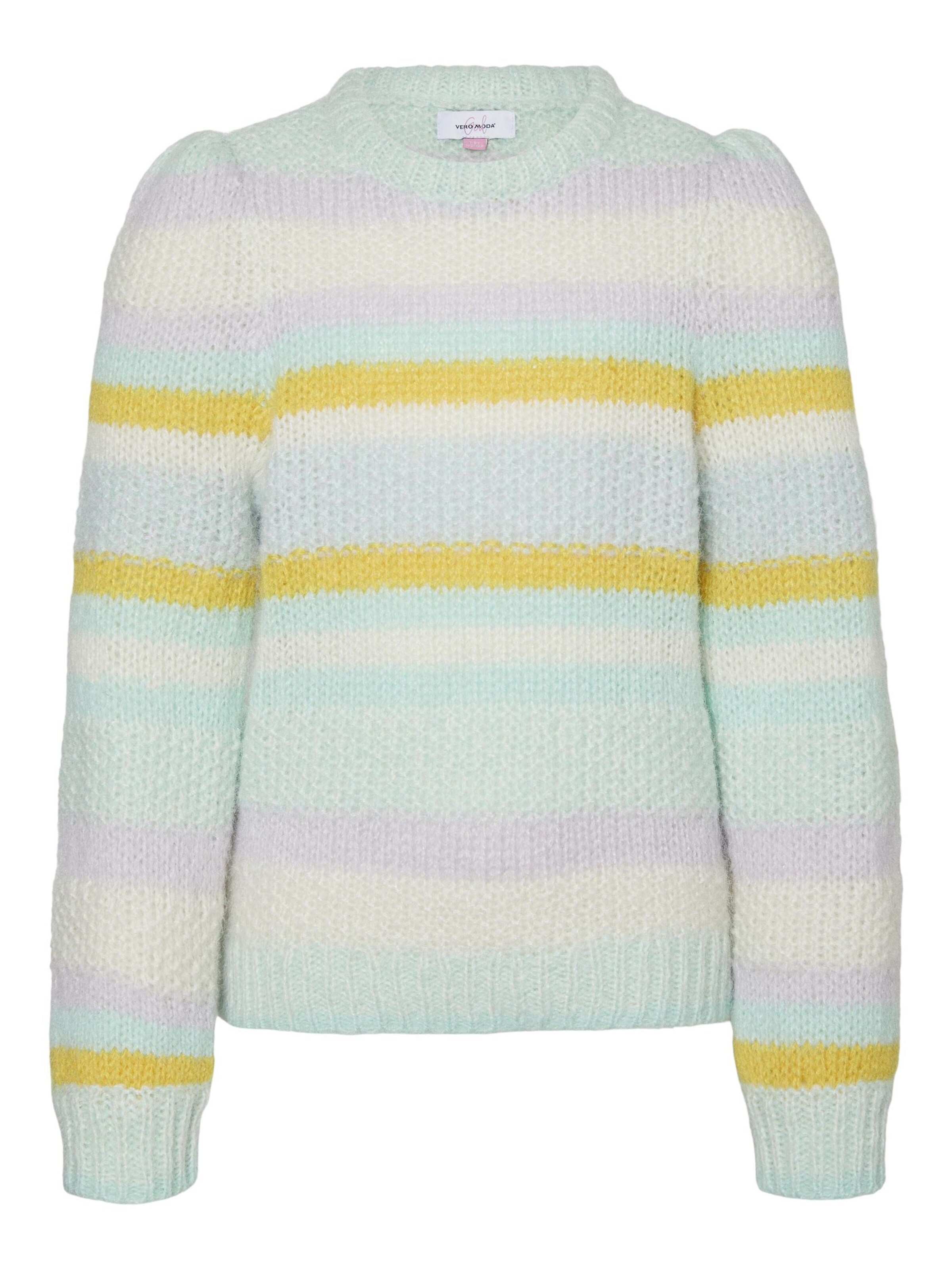 Pull-over 'EMBRACE' Vero Moda Girl en mélange de couleurs : devant