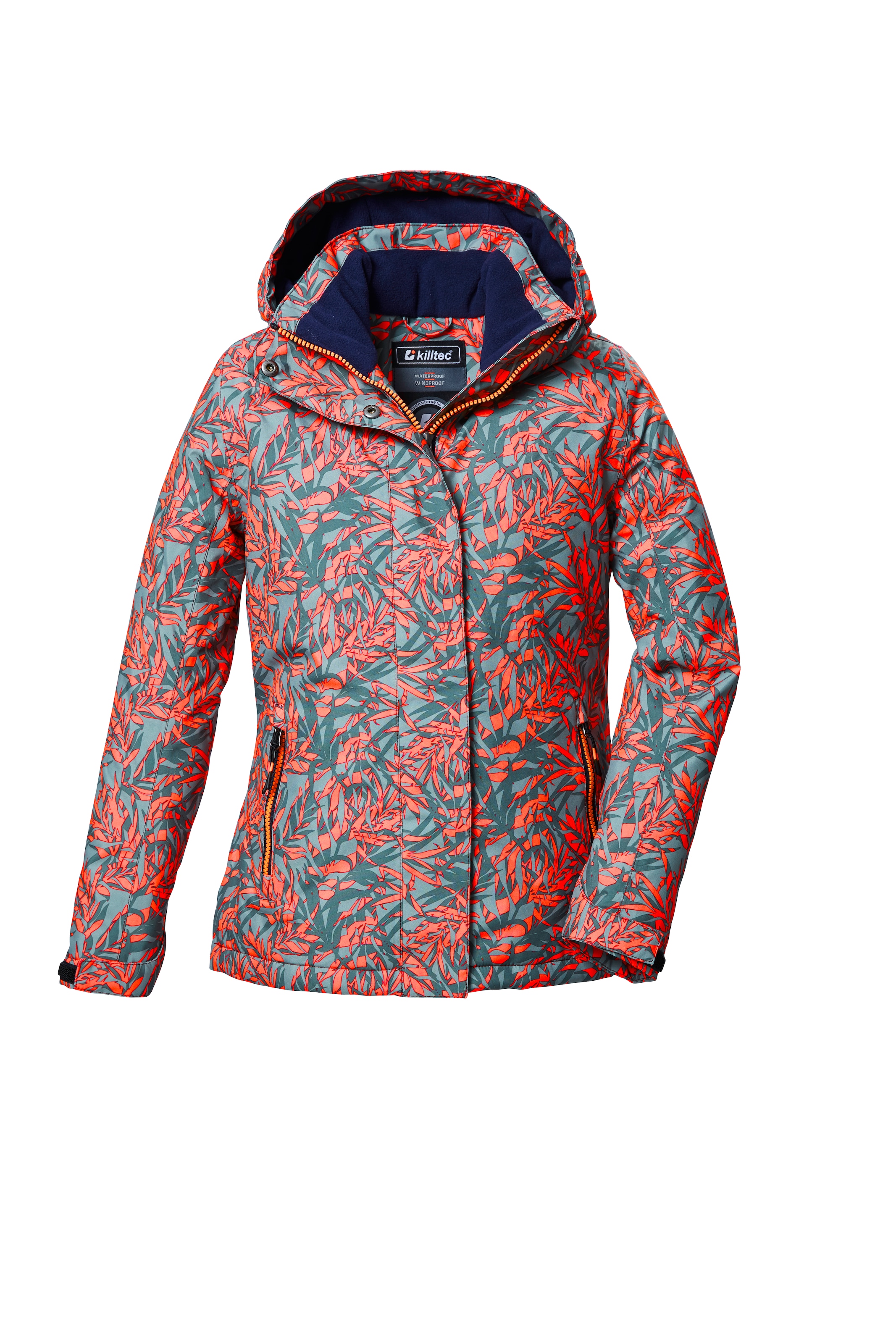 KILLTEC Winter Jacket in Mixed colors: front
